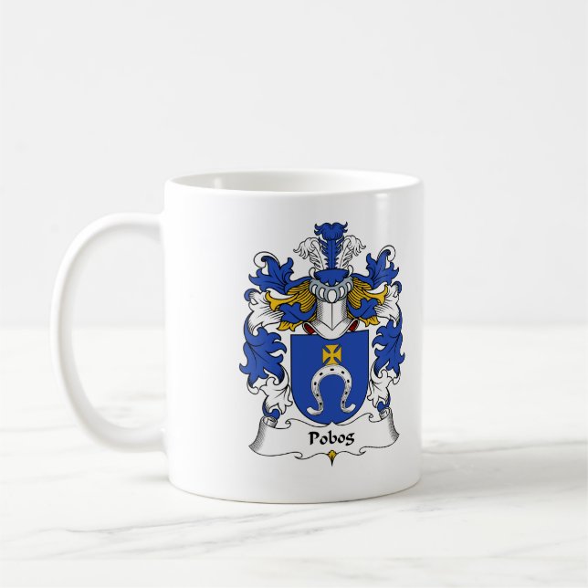 Caneca De Café Crista da família de Pobog (Esquerda)