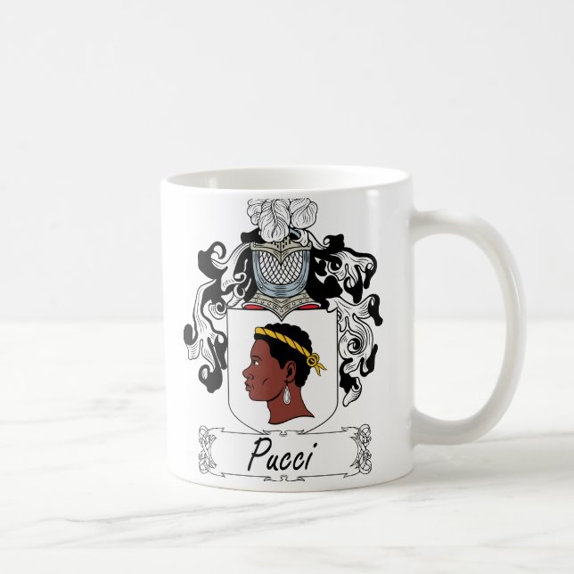 Caneca De Café Crista da família de Pucci (Direita)