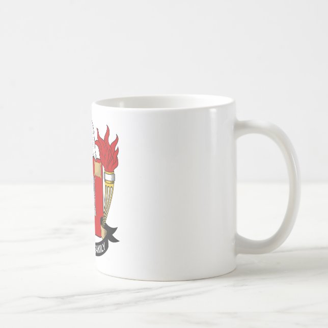 Caneca De Café Crista da família de Redmond (Direita)