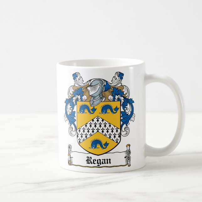 Caneca De Café Crista da família de Regan (Direita)