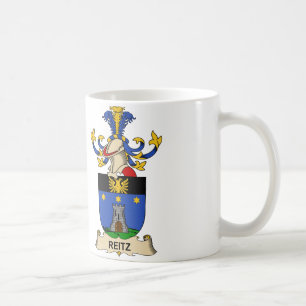 Caneca De Café Crista da família de Reitz