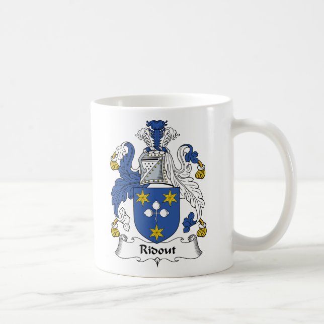 Caneca De Café Crista da família de Ridout (Direita)