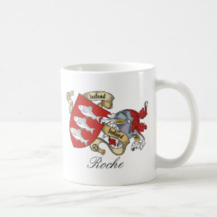 Caneca De Café Crista da família de Roche