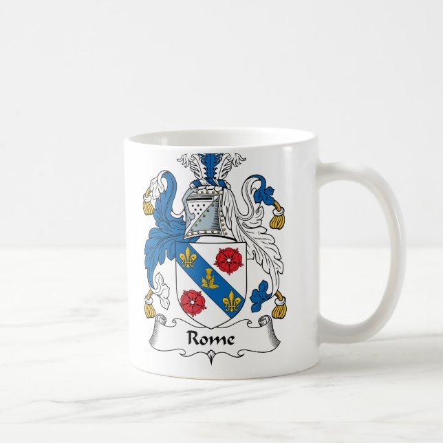 Caneca De Café Crista da família de Roma (Direita)