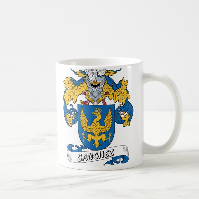 Caneca De Café Crista da família de Sánchez (Direita)