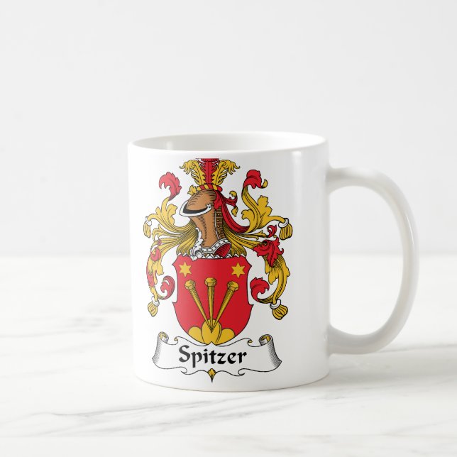 Caneca De Café Crista da família de Spitzer (Direita)