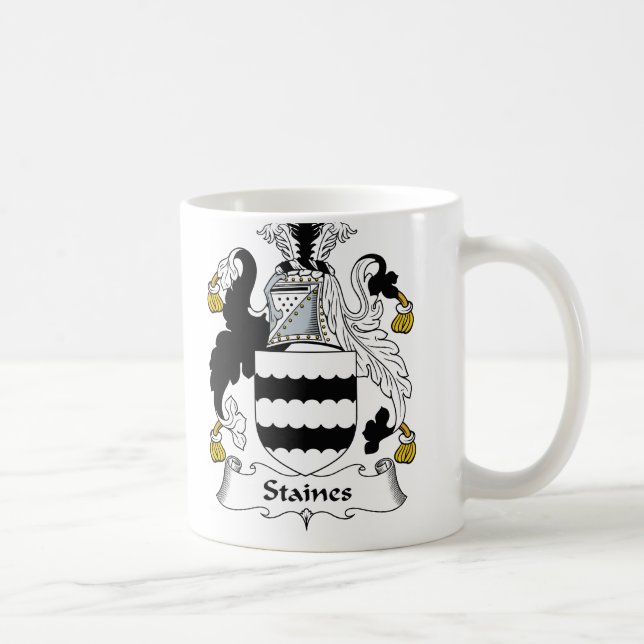 Caneca De Café Crista da família de Staines (Direita)