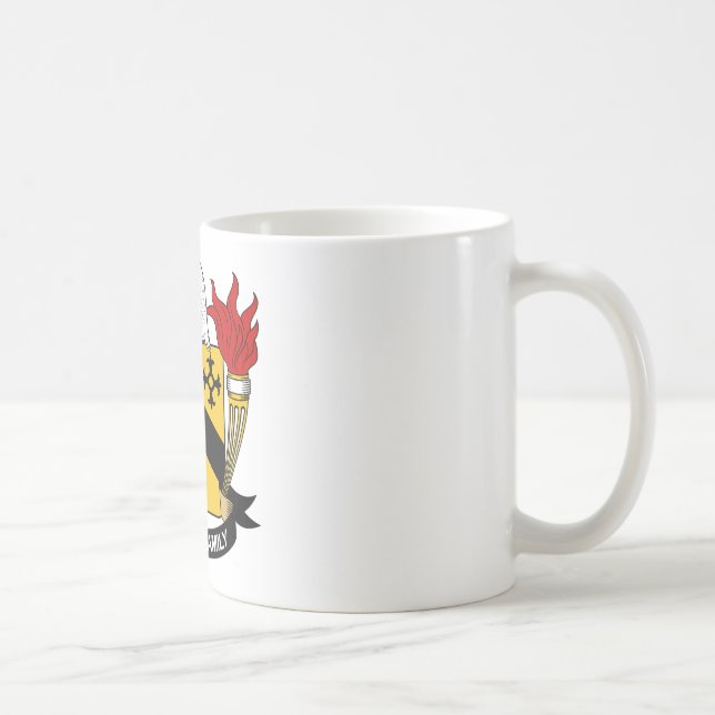 Caneca De Café Crista da família de Stearns (Direita)