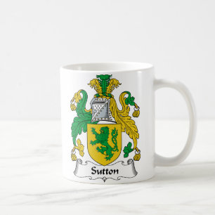 Caneca De Café Crista da família de Sutton