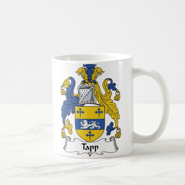 Caneca De Café Crista da família de Tapp (Direita)