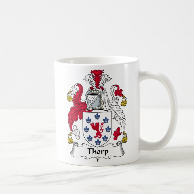 Caneca De Café Crista da família de Thorp (Direita)