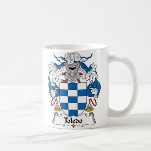Caneca De Café Crista da família de Toledo