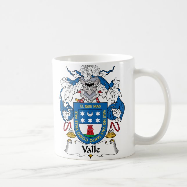 Caneca De Café Crista da família de Valle (Direita)