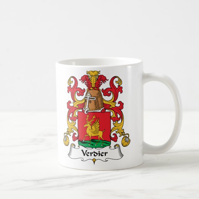 Caneca De Café Crista da família de Verdier (Direita)