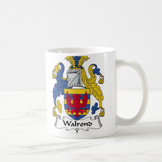 Caneca De Café Crista da família de Walrond (Direita)