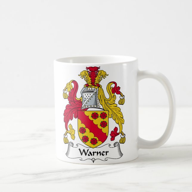 Caneca De Café Crista da família de Warner (Direita)