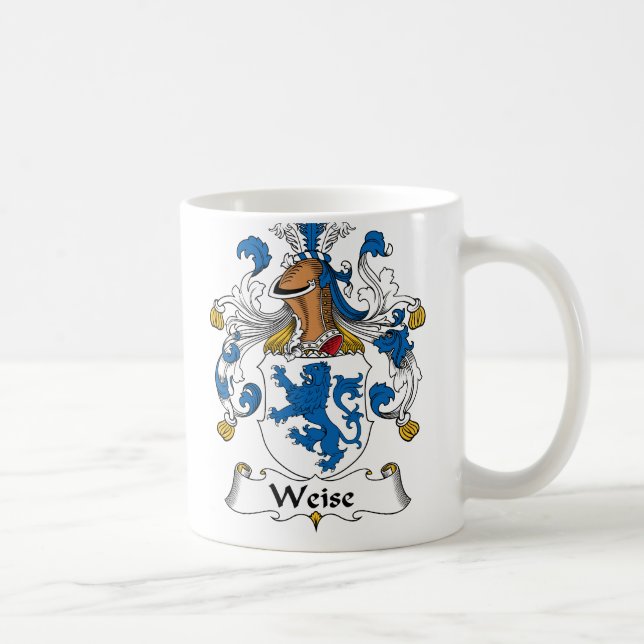 Caneca De Café Crista da família de Weise (Direita)