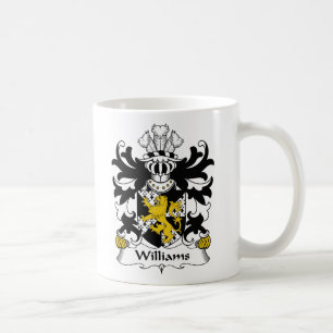Caneca De Café Crista da família de Williams
