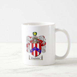 CANECA DE CAFÉ CRISTA DA FAMÍLIA DO CARPINTEIRO - BRASÃO DO