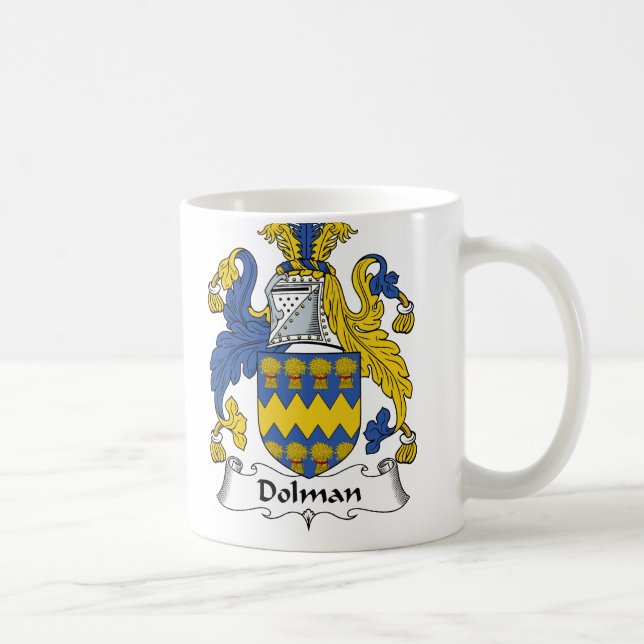 Caneca De Café Crista da família do dólmâ (Direita)