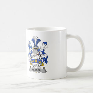 Caneca De Café Crista da família do leitor