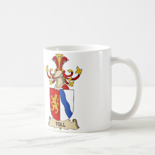 Caneca De Café Crista da família do pedágio