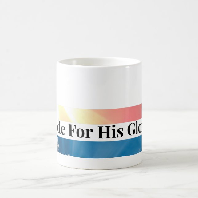 Caneca de Café Cristã Feita Para Sua Glória (Centro)