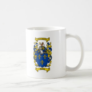 CANECA DE CAFÉ CRISTA MARROM DA FAMÍLIA - BRASÃO MARROM