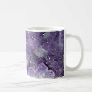 Caneca De Café Cristais Amethyst novos da cura de cristal da