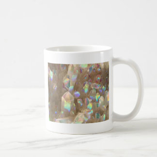 Caneca De Café Cristais da aura do chifre do unicórnio