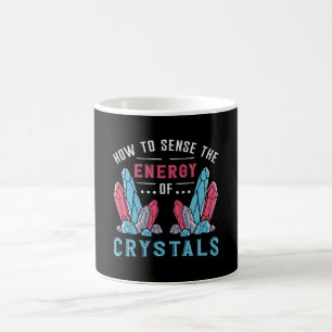 Caneca De Café Cristal Curando A Energia Dos Cristais Curam Chakr