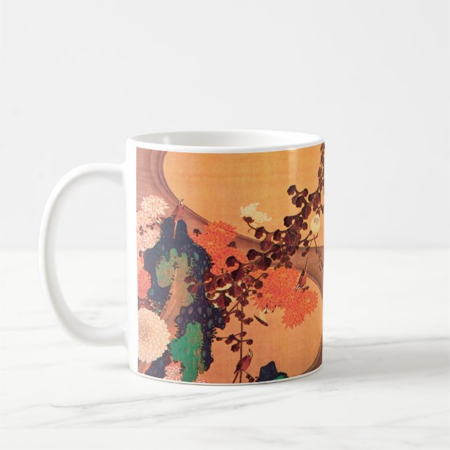 Caneca De Café Cristâmatos por riacho com rochas (1760) (Esquerda)