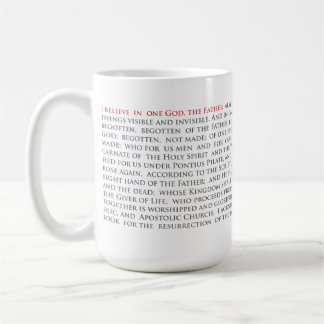 Caneca De Café Cristão Ortodoxo Nicene Creed 15oz Mug