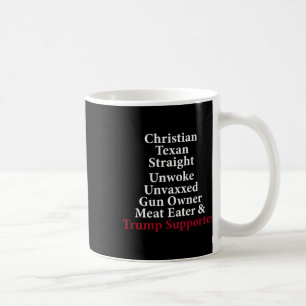 Caneca De Café Cristão Texano Hétero Não-progressista Proprietári