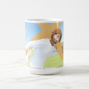 Caneca De Café Cristo carregando a Cruz