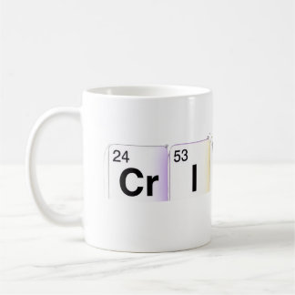 Caneca De Café Cristo Elementos Químicos