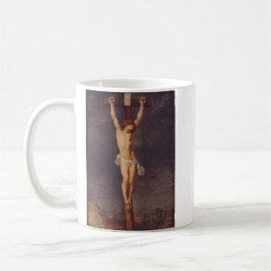 Caneca De Café Cristo morto na cruz por Peter Paul Rubens