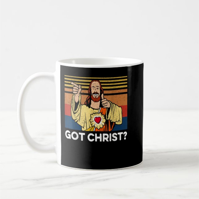 Caneca De Café Cristo Natal Legal Jesus Cristo Religioso (Esquerda)