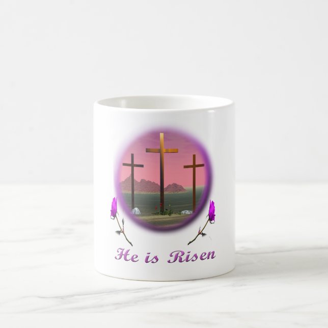 Caneca De Café Cristo risen (Centro)