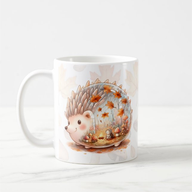 Caneca De Café Critério da Natureza Selvagem Whimsy - o Porco - (Esquerda)