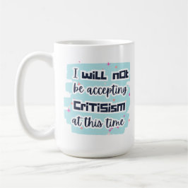 Caneca De Café Crítico Mug