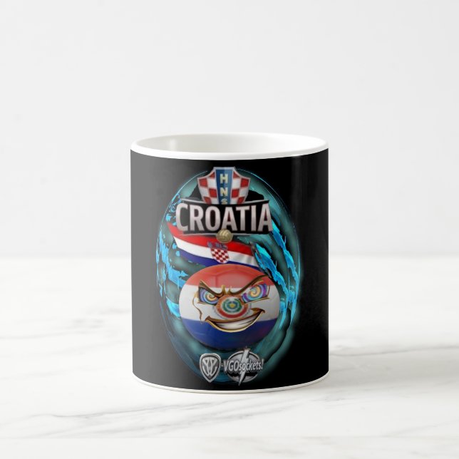 Caneca De Café Croácia-GBall (Centro)