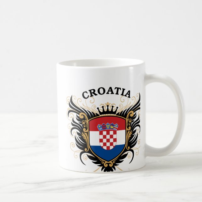 Caneca De Café Croatia (Direita)