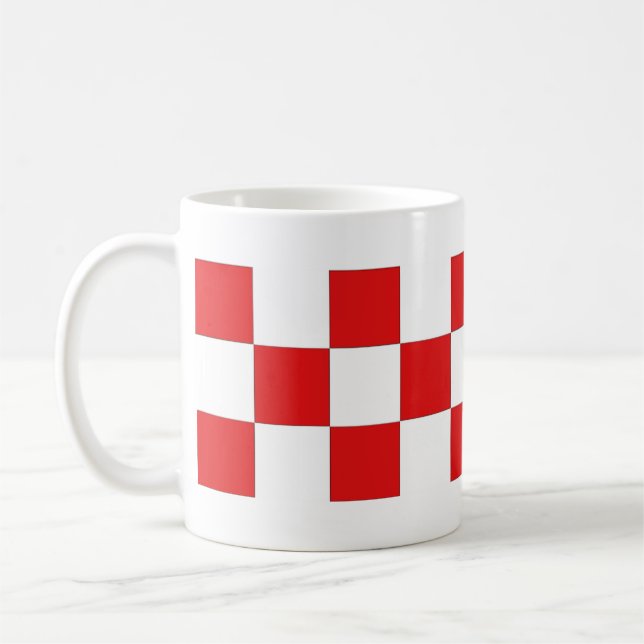 Caneca De Café Croatian Design  (Esquerda)