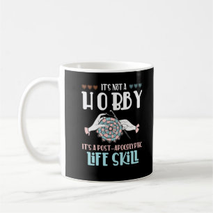 Caneca De Café Crochet Hobby Crafting Yarn
