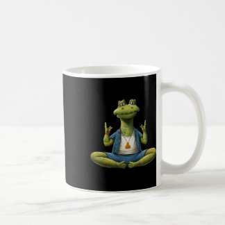 Caneca De Café Crocodile Yoga Yogi Crocodile 