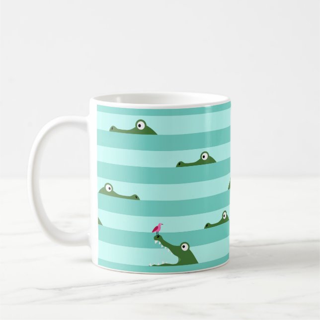 Caneca De Café Crocodilo (Esquerda)