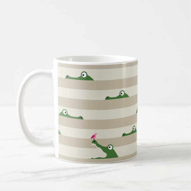 Caneca De Café Crocodilo (Esquerda)