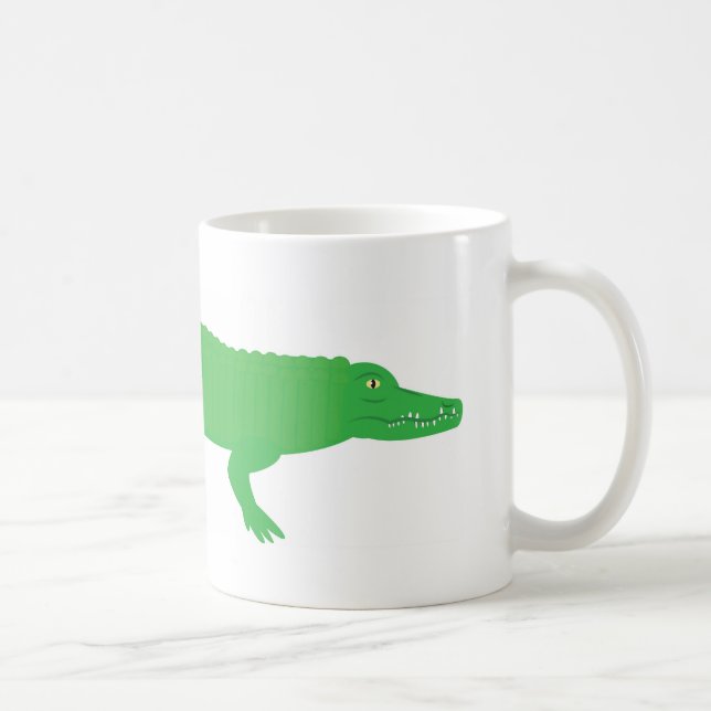 Caneca De Café Crocodilo (Direita)