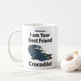 Caneca De Café Crocodilo Alligator Funny Crocodilo